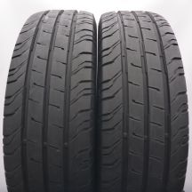 3. Opony 205/75 R16C 4x CONTINENTAL 113/111R ContiVanContact 200 Letnie 2020, 2022 8mm