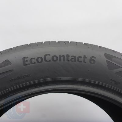 6. Opony 245/45 R18 2x CONTINENTAL 96W EcoContact6 Letnie 2023 5,8-6mm