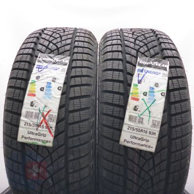 Opony 215/55 R16 2x GOODYEAR 93H UltraGrip Performance + Zimowe 2022 Nieużywane 
