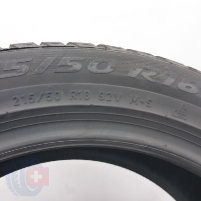 9. Opony 215/50 R18 4x PIRELLI 92V Winter Sottozero 3 Zimowe 2019 