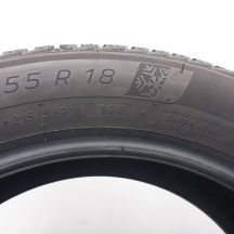 6. Opony 215/55 R18 4x MICHELIN 99V XL Alpin 7 Zimowe 2024 7,5 i 7mm 