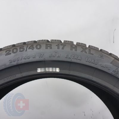 6. Opony 205/40 R17 4x CONTINENTAL 84H XL WinterContact TS 850 P Zimowe 2021
