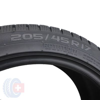 4. 1 x NOKIAN 205/45 R17 88V XL WR SnowProof P Zima 2021 8,5mm Jak Nowa