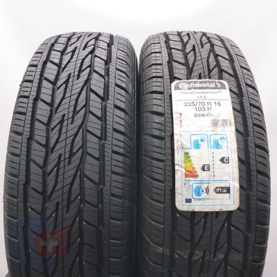 Opony 225/70 R16 2x CONTINENTAL 103H ContiCrossContact LX 2 M+S Letnie 2018/20 