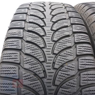 3. Opony 215/70 R16 2x BRIDGESTONE 100T Blizzak LM-80 Evo Zimowe 2016 6,4-6,7mm