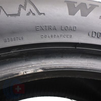 9. 2 x DUNLOP 245/50 R19 105V XL Winter Sport 5 SUV Zima 5.8-6mm