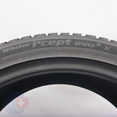 5. Opony 265/40 R21 2x HANKOOK 105V XL Winter I Cept evo 3X Zimowe 2023 7,2mm