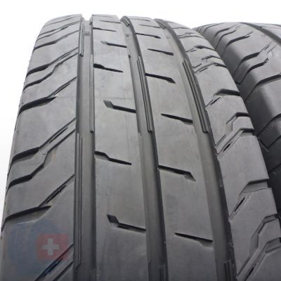 2. Opony 205/75 R16C 4x CONTINENTAL 113/111R ContiVanContact 200 Letnie 2020, 2022 8mm