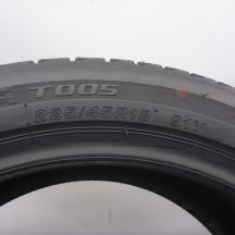 6. Opony 225/45 R18 2x BRIDGESTONE 91Y Turanza T005 Letnie 2022 7,2mm