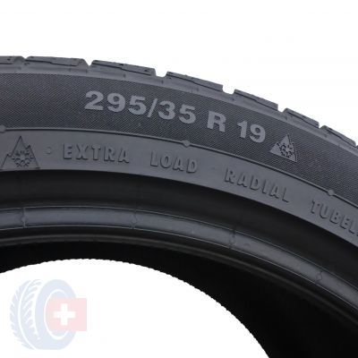 6. 2 x CONTINENTAL 295/35  R19 104W  XL ContiWinterContact TS 830 P R01  Zima 5.5mm