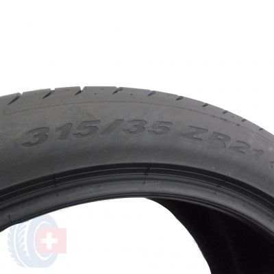6. 2 x PIRELLI 315/35 ZR21 111Y XL P Zero N0 Lato 6-6.5mm