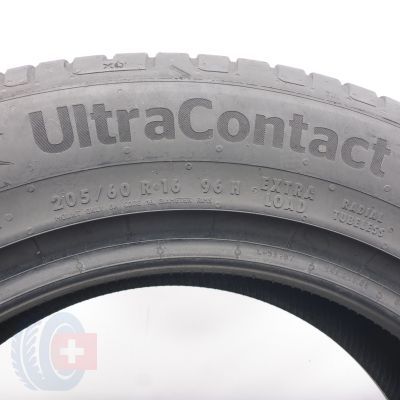 6. Opony 205/60 R16 2x CONTINENTAL 96H XL UltraContact Letnie 2025 7-6,5mm