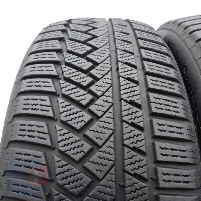 2. Opony 215/55 R18 2x CONTINENTAL 99V XL WinterContact TS850P Zimowe 2021 6,6-7mm