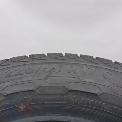 6. Opony 225/55 R17C 4x UNIROYAL 109/107T SnowMax 3 Zimowe 2022 Nieużywane