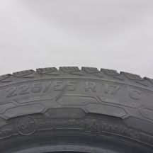 6. Opony 225/55 R17C 4x UNIROYAL 109/107T SnowMax 3 Zimowe 2022 Nieużywane