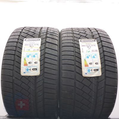 Opony 285/30 R19 2x CONTINENTAL 98V XL ContiWinterContact TS 830 P Zimowe 2017 