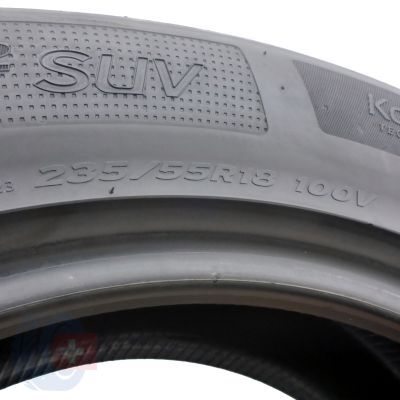 5. 2 x HANKOOK 235/55 R18 100V Ventus S1 evo2 SUV A0 Lato 5.8-6.5mm