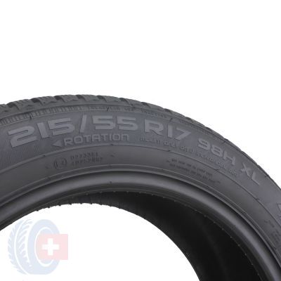 4. 1 x NOKIAN 215/55 R17 98H XL WR D4 Zima 2018 