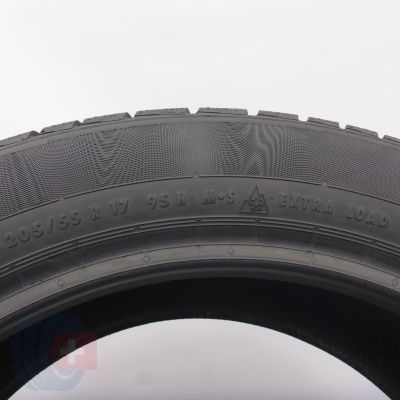 4. Opona 205/55 R17 1x CONTINENTAL 95H XL ContiWinterContact TS 830 P BMW  Zimowa 2024 8,2mm