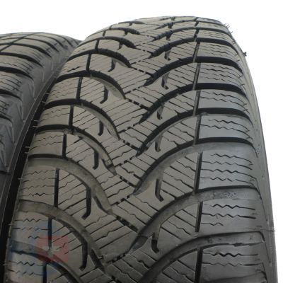 2. 4 x MICHELIN 185/60 R15 88H XL Alpin A4 AO Zima 2016 6-7mm