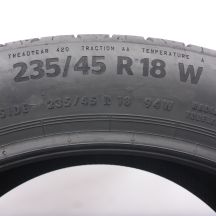 4. Opona 235/45 R18 1x CONTINENTAL 94W EcoContact 6 Letnia 2020 Nieużywana 