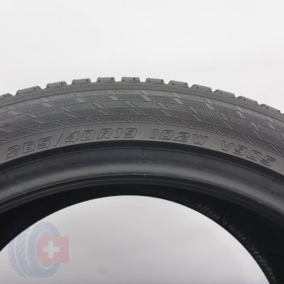 6. Opony 265/40 R19 2x YOKOHAMA 102W XL BluEarth Zimowe 2019 7,5mm