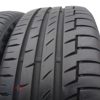 3. 2 x CONTINENTAL 205/40 R18 86W XL PremiumContact 6 Lato 2019 Jak Nowe 6,8-7mm