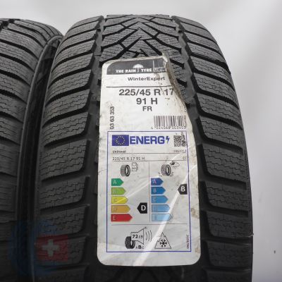 3. Opony 2x 225/45 R17 2x UNIROYAL 91H WinterExpert Zimowe 2022