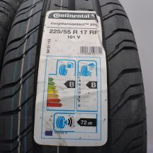 2. Opony 225/55 R17 4x CONTINENTAL 101V ContiVanContact 200 Letnie 2020 Nieużywane