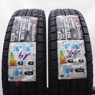 3. Opony 155/70 R12 4x YOKOHAMA 73Q Ice Guard ic50 Zimowe 2014