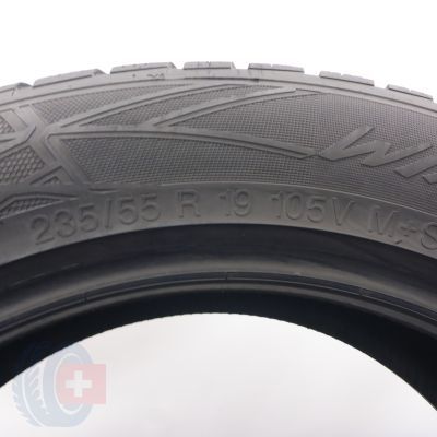6. Opony 235/55 R19 4x VREDESTEIN 105V XL Wintrac PRO Zimowe 2022 6,5-7,2mm
