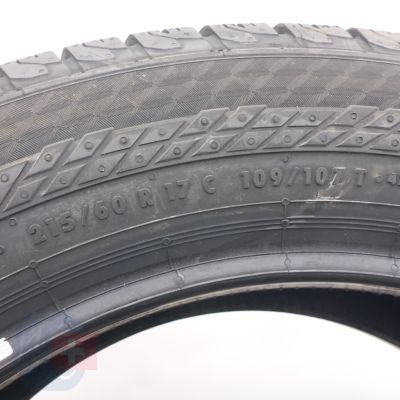 6. Opony 215/60 R17C 2x CONTINENTAL 109/107T VanContact 4Season Wielosezonowe 2022 Nieużywane
