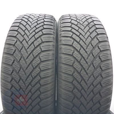 3. Opony 195/55 R16 4x CONTINENTAL 87H WinterContact TS 860 Zimowe 2017 6,8-7,8mm