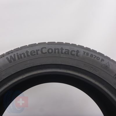 6. Opony 255/50 R19 4x CONTINENTAL 107T XL WintrerContact TS870P SEAL Zimowe 2022 7mm 