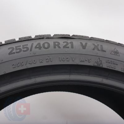 5. Opony 255/40 R21 2x CONTINENTAL WinterContact TS 870 P Zimowe 2024/25 8,8-8,2mm