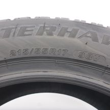 5. Opony 215/55 R17 2x FIRESTONE 98V XL Winterhawk 4 Zimowe 2023 7mm