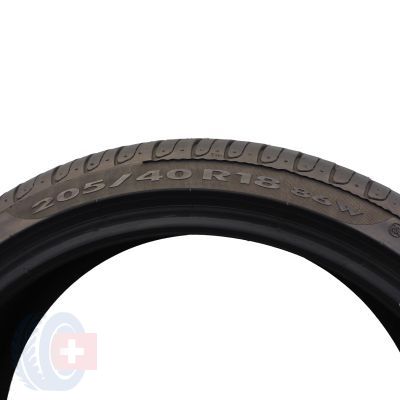 5. Opony 205/40 R18 4x PIRELLI 86W XL Cinturato P7 BMW RSC letnie 6,8-7,4mm 2015