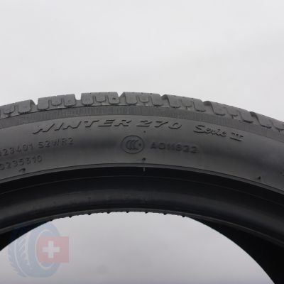 6. Opony 275/35 R20 2x PIRELLI 102W XL Sottozero Winter 270 SerieII Zimowe 2018 6,8mm
