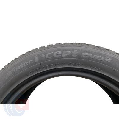 5. 2 x HANKOOK 215/55 R17 98V XL Winter I Cept evo2 Zima 6.8-7mm