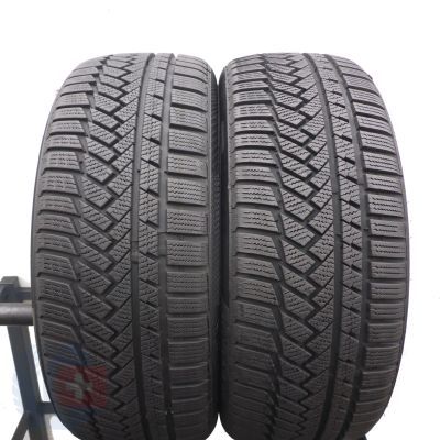 5. Opony 205/45 R17 4x CONTINENTAL 88V XL WinterContact TS850P Zimowe 2022 Jak Nowe 7,2-8,5mm