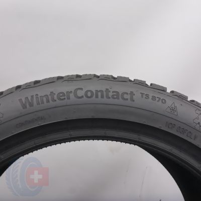 7. Opony 215/45 R17 4x CONTINENTAL 91V XL WinterContact TS870 Zimowe 2024 6,8-7,5mm