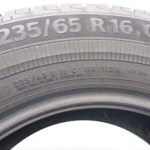 4. Opony 235/65 R16C 2x CONTINENTAL 115/113R VanContact Eco Letnie 2023 7-8mm