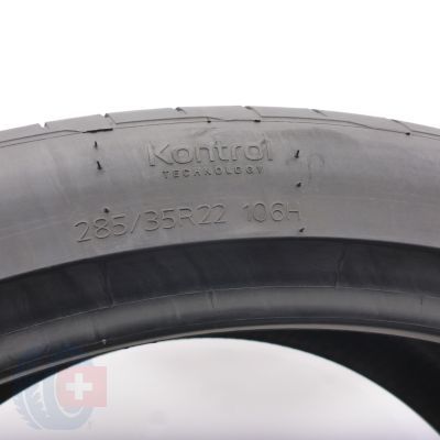 8. Opony 285/35 R22 2x HANKOOK 106H XL Ventus S1 evo3 ev SOUND ABSORBER Letnie 2022 6,6-6,4mm