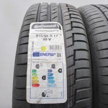 2. Opony 215/65 R17 2x CONTINENTAL 99V PremiumContact 6 Letnie 2021 