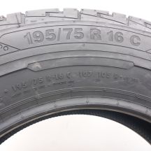 6. Opony 195/75 R16C 2x CONTINENTAL 107/105R ContiVanContact 100 Letnie 2024 