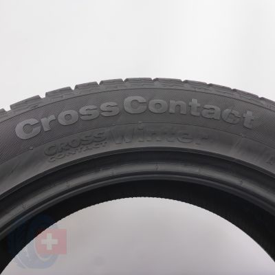 6. Opony 235/55 R19 4x CONTINENTAL101H CrossContact Winter A0 Zimowe 2018/22 7-7,2mm