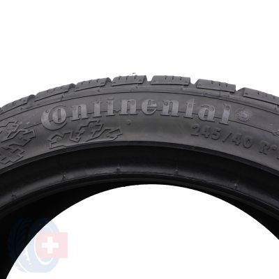 5. Opony 245/40 R18 4x CONTINENTAL 97V XL ContiWinterContact TS810S MO Zimowe 2017 7-7,2mm