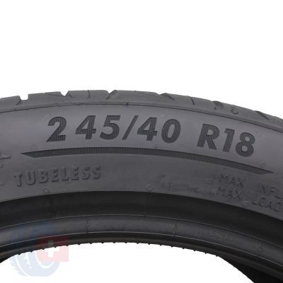 8. Opony 245/40 R18 2x ESA TECAR 93Y Spirit PRO Letnie 2018 7,8-8mm 