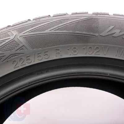 6. Opony 225/55 R18 2x VREDESTEIN 102V XL Wintrac PRO Zimowe 2022 7mm