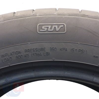 7. Opony 235/55 R18 2x CONTINENTAL 100V ContiSportContact 5 SUV Letnie 2018 5,2-5,8mm